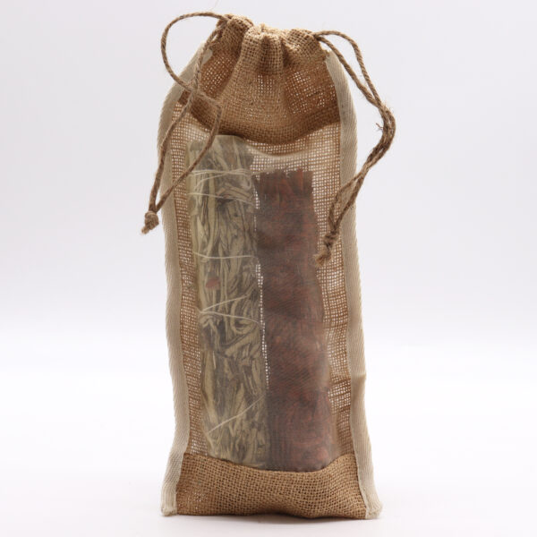 Pochette Longue en Jute Lavée - 35x15cm- Vendu par 1 – Image 4