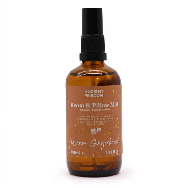 Spray chaud pour chambre et oreiller en pain d'épices 100 ml- Vendu par 1