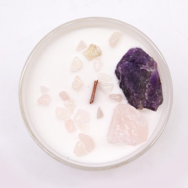Bougies en cristal de chakra - Chakra du troisième il- Vendu par 1 – Image 2