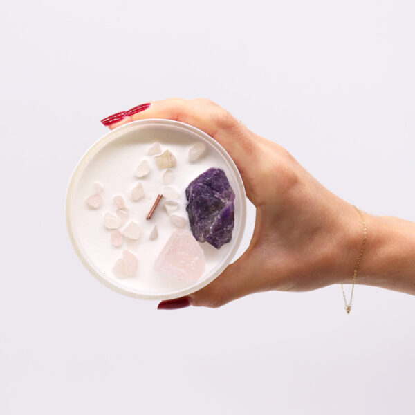 Bougies en cristal de chakra - Chakra du troisième il- Vendu par 1 – Image 4