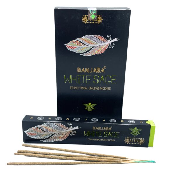 Encens Tribal Smudge Banjara - Sauge Blanche- Vendu par 1