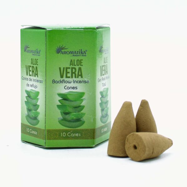 Encens Masala Backflow pack de 10 - Aloe Vera- Vendu par 1