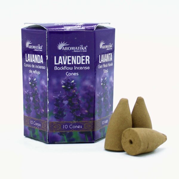 Encens Masala Backflow pack de 10 - Lavande- Vendu par 1