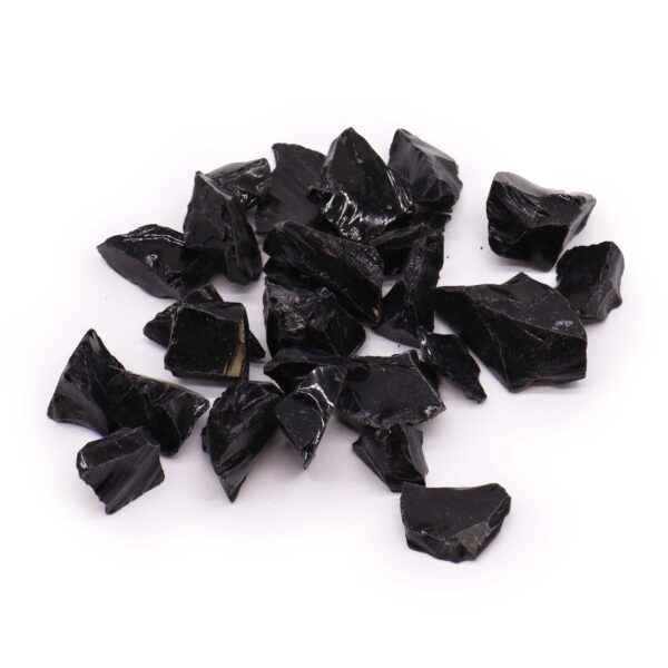Cristaux bruts (500 g)  Agate noire- Vendu par 1