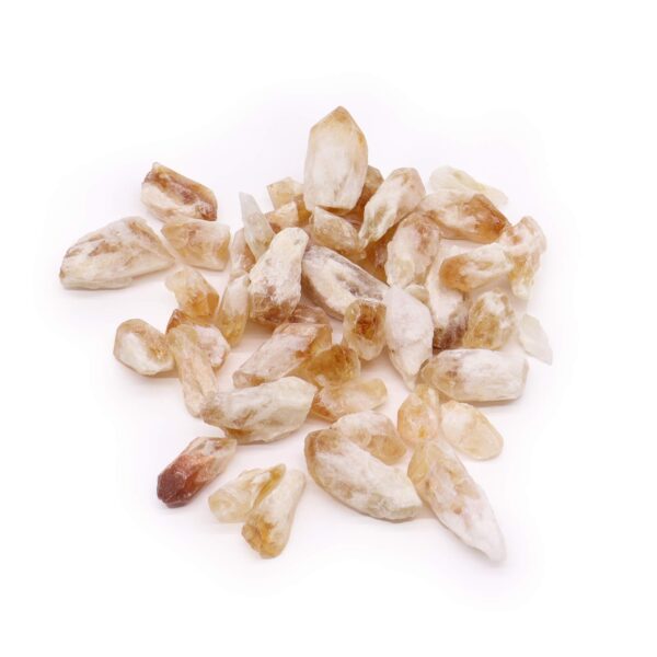 Cristaux bruts (500 g)  Citrine Topaz Rough Points- Vendu par 1