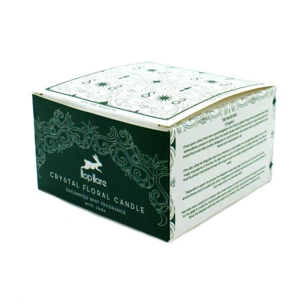 Bougie Fleur Magique en Cristal de Lièvre de Houblon - Le Magicien- Vendu par 1 – Image 4