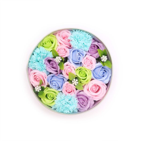 Boîte Ronde - Bénédictions de Bébé - Bleus- Vendu par 1 – Image 2