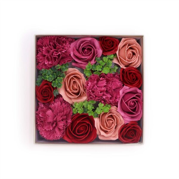 Boîte Carrée - Roses Vintage- Vendu par 1 – Image 2