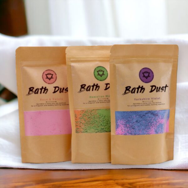 Poussière de bain à la menthe poivrée et à l'arbre à thé 200 g- Vendu par 1 – Image 4