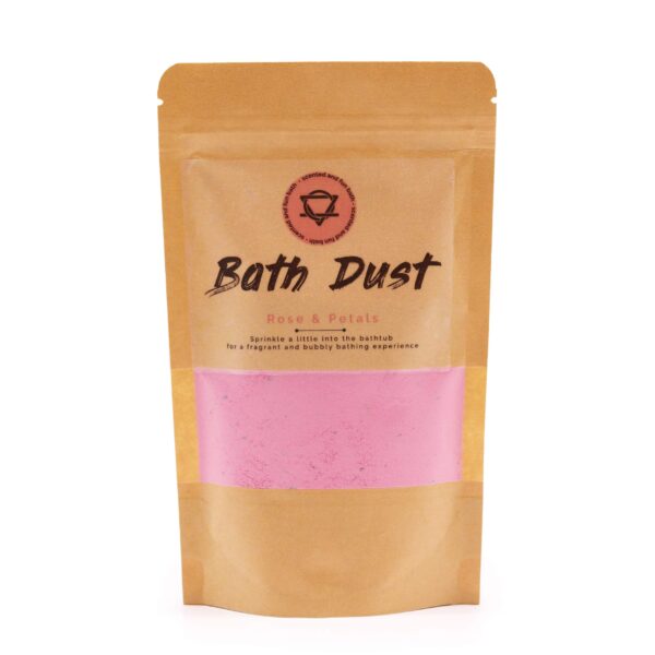 Poussière de bain Rose & Pétales 200g- Vendu par 1 – Image 3