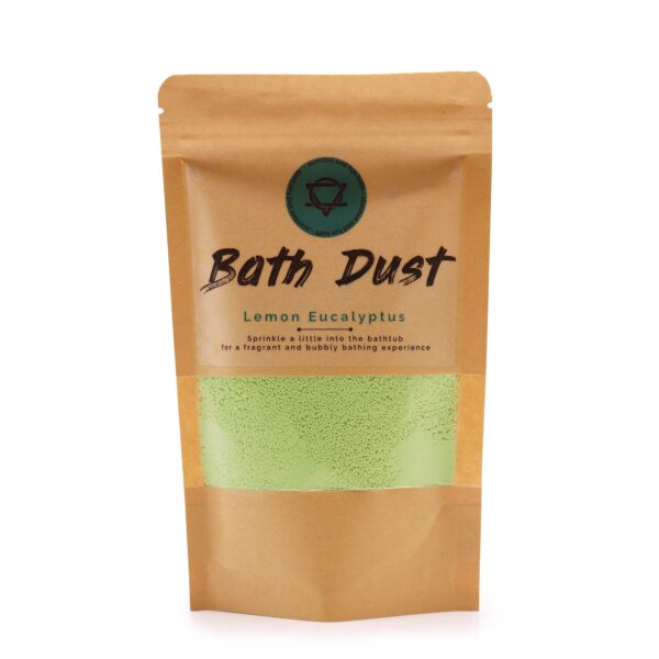 Poussière de bain à l'eucalyptus citronné 200 g- Vendu par 1 – Image 3