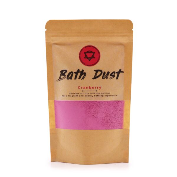 Poussière de bain aux canneberges 200g- Vendu par 1 – Image 3
