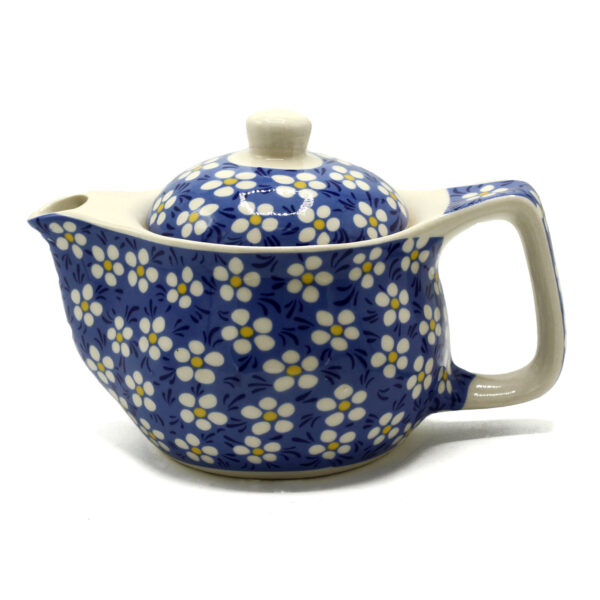 Petite Théière aux Herbes - Marguerite Bleue- Vendu par 1