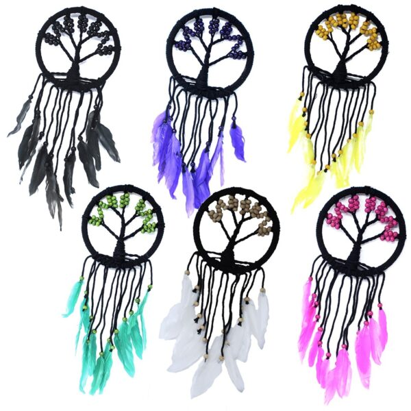 Attrape-rêves Arbre de Vie - 16cm (assorti)- Vendu par 1
