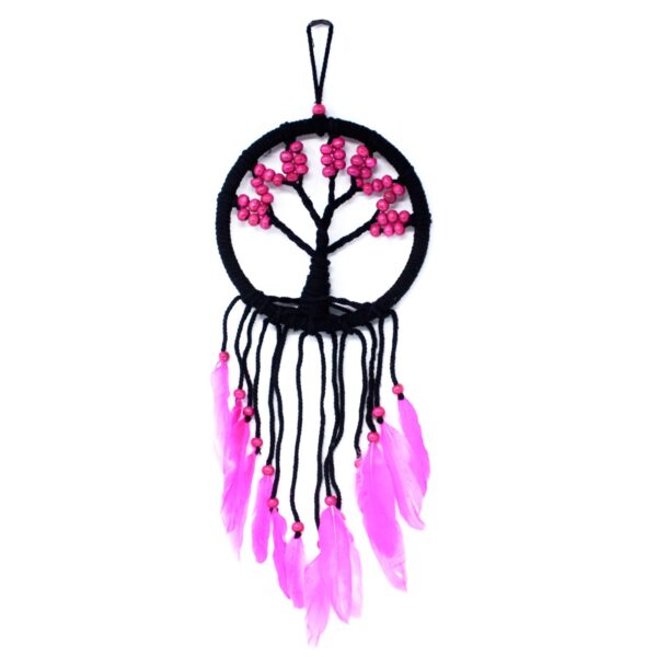 Attrape-rêves Arbre de Vie - 16cm (assorti)- Vendu par 1 – Image 4