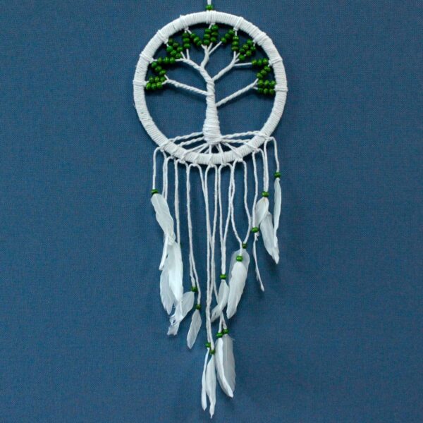 Attrape-rêves Arbre de Vie - Coton 22cm (assorti)- Vendu par 1