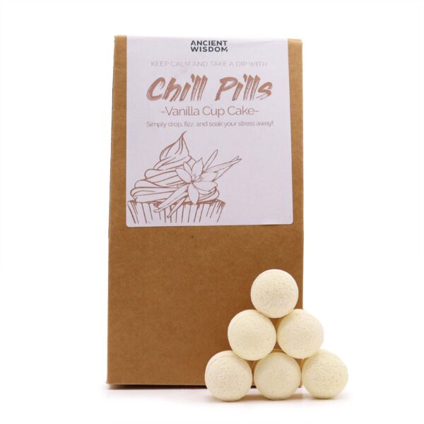 Chill Pills Coffret Cadeau 350g - Cup Cake à la Vanille- Vendu par 1