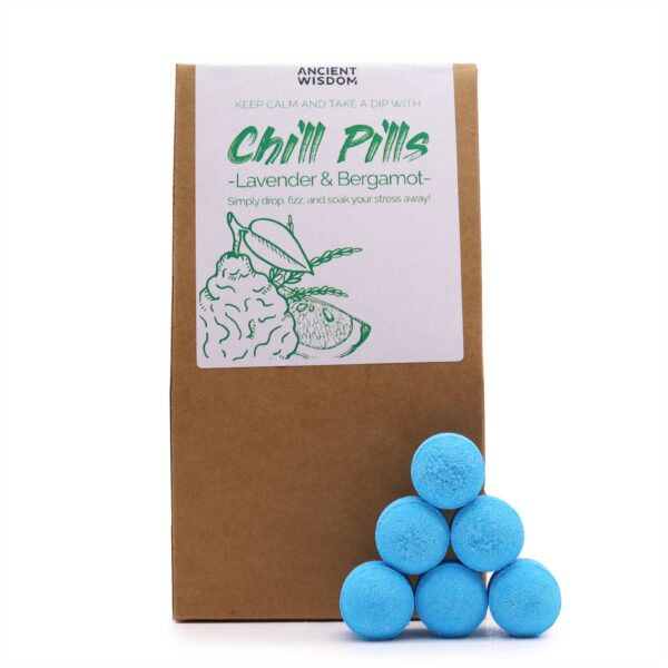 Chill Pills Coffret Cadeau 350g - Lavande & Bergamote- Vendu par 1