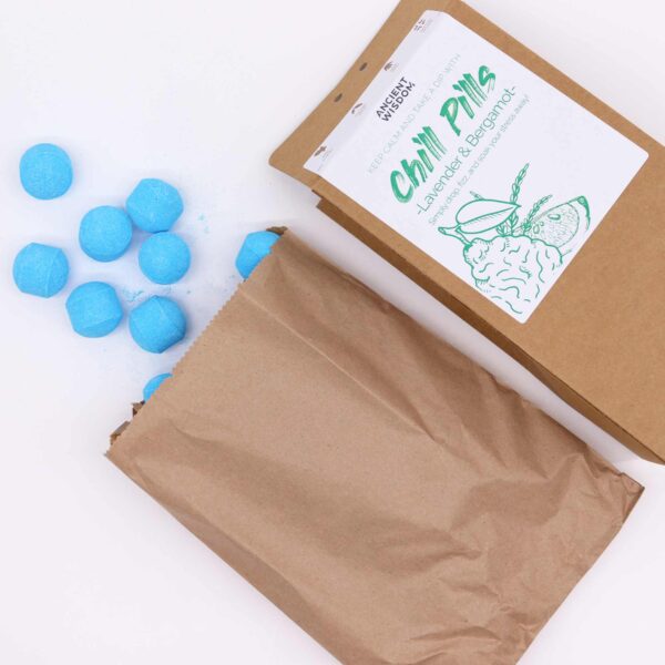 Chill Pills Coffret Cadeau 350g - Lavande & Bergamote- Vendu par 1 – Image 2