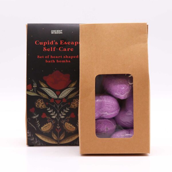 Coffret cadeau cur pour le bain Cupids Escape Self Care- Vendu par 1 – Image 3
