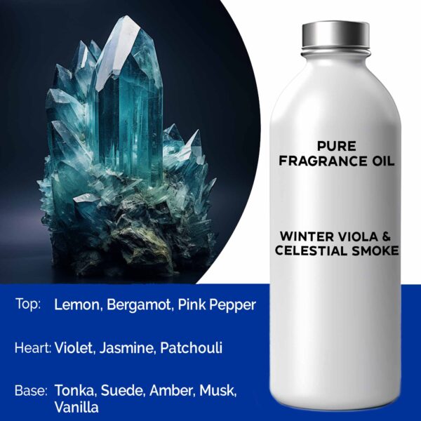 500 ml (Pure) FO - Viola d'hiver et fumée céleste- Vendu par 1