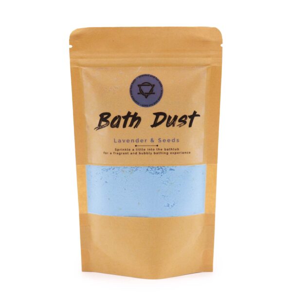 Poussière de bain lavande et graines 200g- Vendu par 1 – Image 3