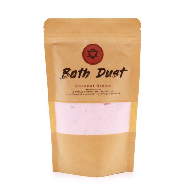 Poussière de bain de rêve à la noix de coco 200g- Vendu par 1 – Image 3