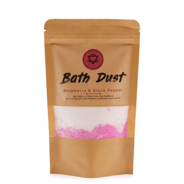 Poussière de Bain Framboise & Poivre Noir 200g- Vendu par 1 – Image 3
