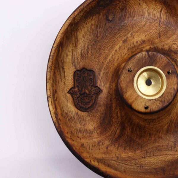 Disque brûleur bâton et cône d'encens - Hamsa- Vendu par 1 – Image 4