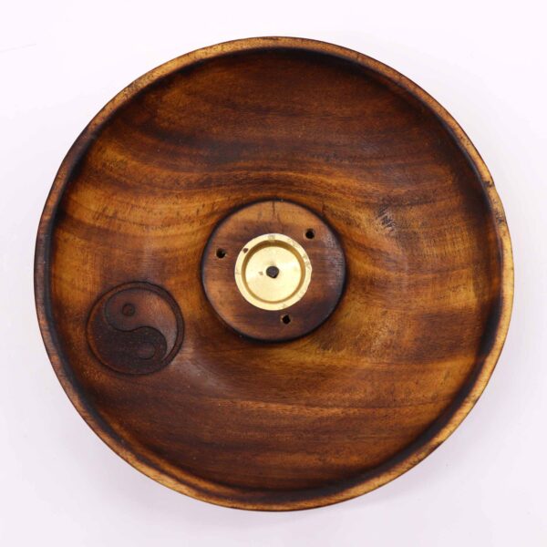 Disque brûleur bâton et cône d'encens - Ying & Yang- Vendu par 1 – Image 3