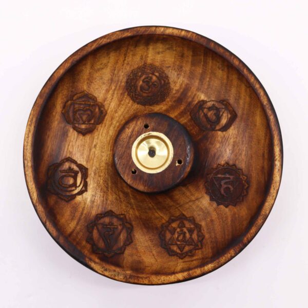 Disque brûleur d'encens et cône - Bouddha- Vendu par 1 – Image 3