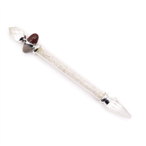 Baguette magique Shiva Lingam - Quartz de roche - Sagesse- Vendu par 1
