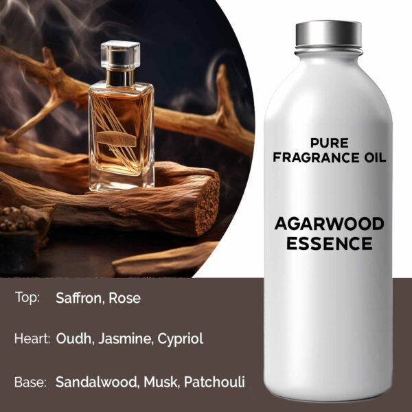 500g Parfum pur - Essence de bois d'agar- Vendu par 1