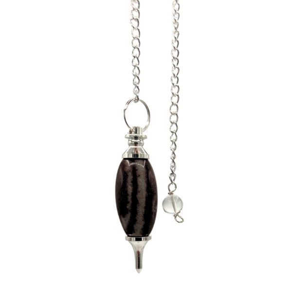 Shiva Lingam avec pendule à pointe- Vendu par 1