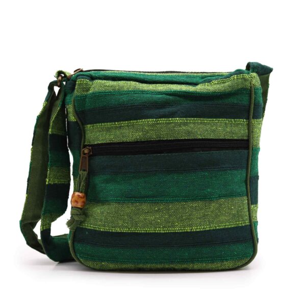 Sac à bandoulière Népal Lrg (sangle réglable) - Vert forêt- Vendu par 1