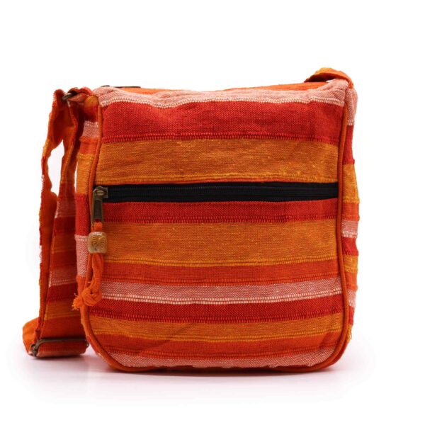 Lrg Nepal Sling Bag (Sangle réglable) - Sunrise Orange- Vendu par 1