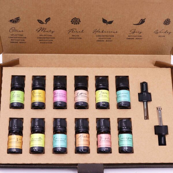 Coffret d'huiles essentielles d'aromathérapie - Été – Image 2