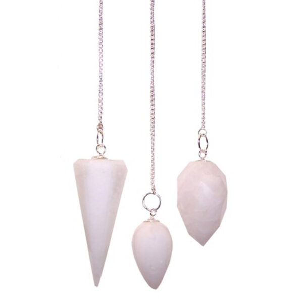 Pendule Magique - Quartz des Neiges- Vendu par 1 – Image 2