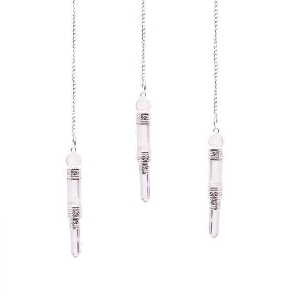 Pendule trois pièces - Quartz de roche- Vendu par 1 – Image 2