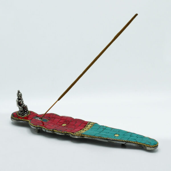 Porte-encens tibétain Bouddha Long Dagger- Vendu par 1 – Image 2