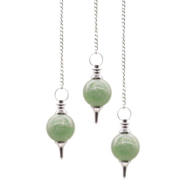 Pendule Sphère - Aventurine Verte- Vendu par 1 – Image 3