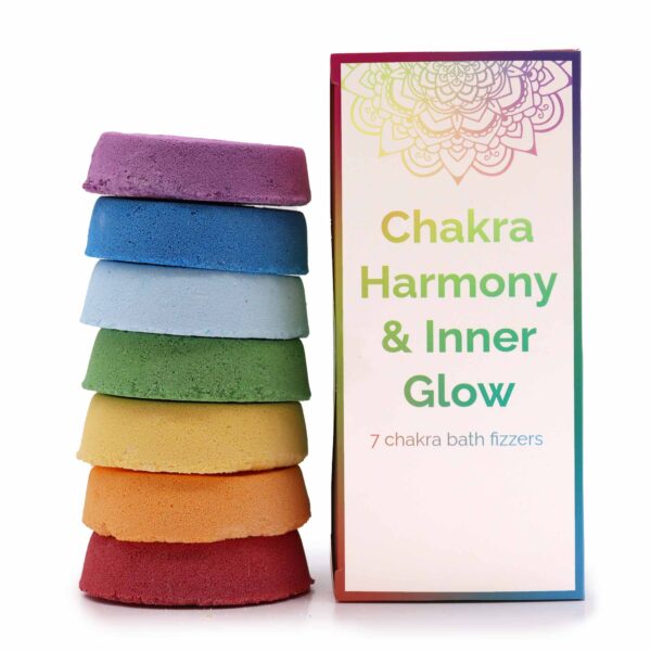 Chakra Bath Fizz - Grande boîte - Chakra Harmonie & Éclat Intérieur- Vendu par 1