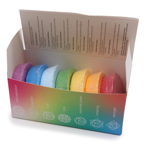 Chakra Bath Fizz - Grande boîte - Chakra Harmonie & Éclat Intérieur- Vendu par 1 – Image 3