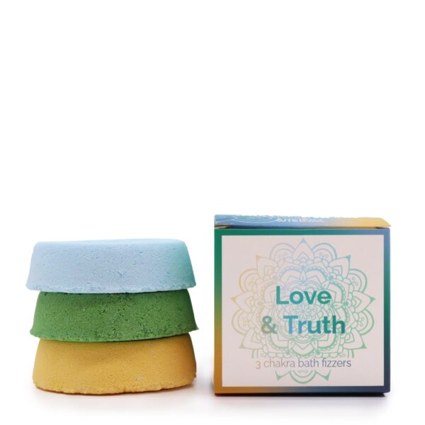 Chakra Bath Fizz - Petite boîte - Amour & Vérité- Vendu par 1