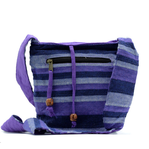 Sac à bandoulière Népal - Deep Sea Blues- Vendu par 1 – Image 2