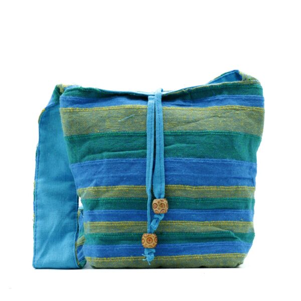Sac à bandoulière Népal - Spring Meadows Vert et Bleu- Vendu par 1