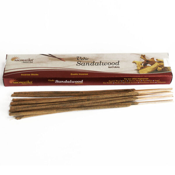 Bâtons d'encens védiques - Bois de santal- Vendu par 1