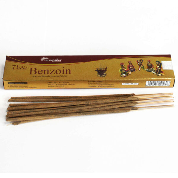 Bâtons d'encens védiques - Benjoin- Vendu par 1
