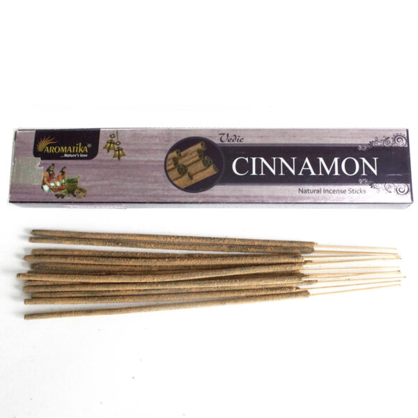Bâtons d'encens védiques - Cannelle- Vendu par 1