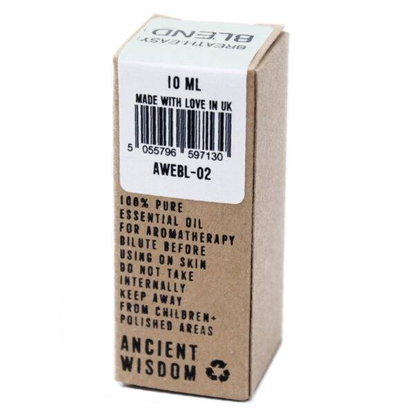Mélange d'huiles essentielles Breath Easy - En boîte - 10 ml – Image 3